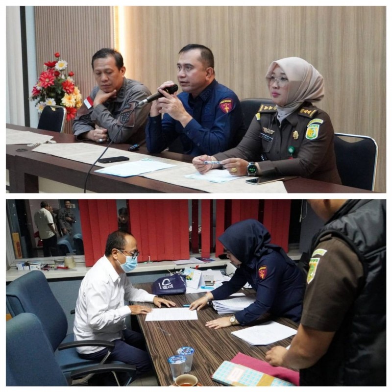 Foto Kasi Penkum Kejati Sumsel, Vanny Yulia Eka Sari, S.H., M.H Bersama PJU Kejati Sumsel saat Konferensi Pers pada Jum'at (19/9/2024) (Sumber: Kasi Penkum Kejati Sumsel, Vanny Yulia Eka Sari, S.H., M.H)